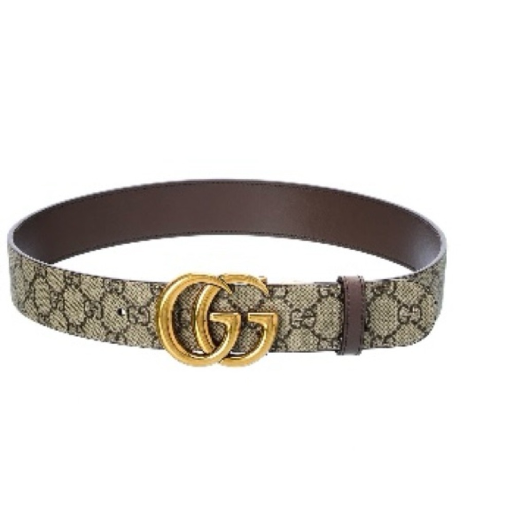 Gucci GG Marmont Belt with Gold Buckle - Make me an offer!
